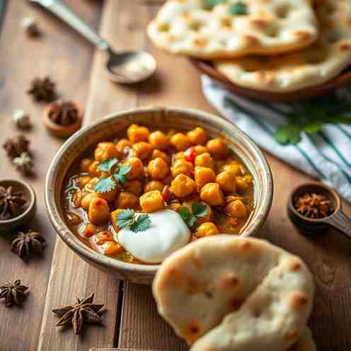 Easy Vegan Chickpea Curry Recipe - Healthy & Delicious